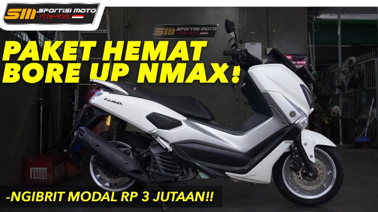 Bikin NMAX Jadi 183 Cc, Kencang Tapi Senyap!