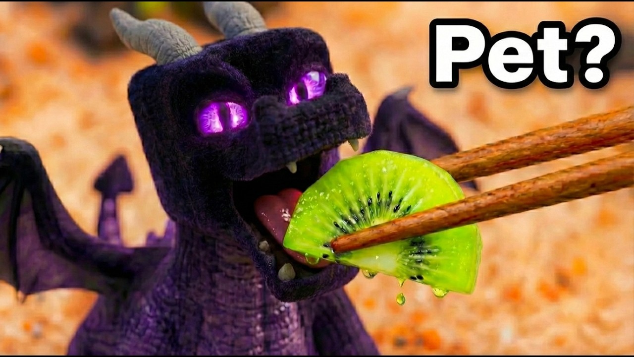 I Got a Pet Ender Dragon in Real Life