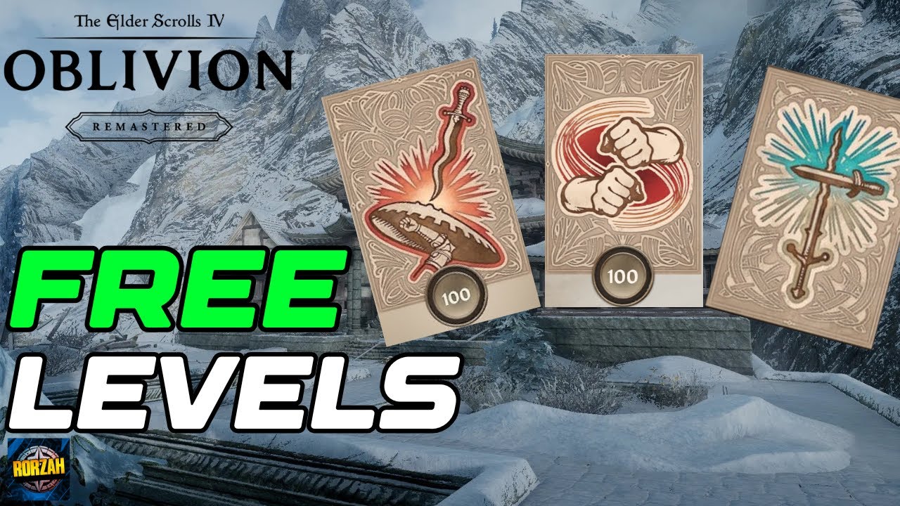 Oblivion Remastered | FREE LEVELS