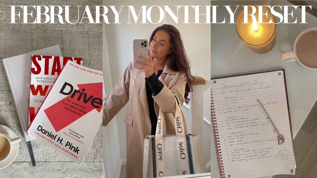FEBRUARY RESET ROUTINE: how I budget, goals & intentions, books, monthly favourites