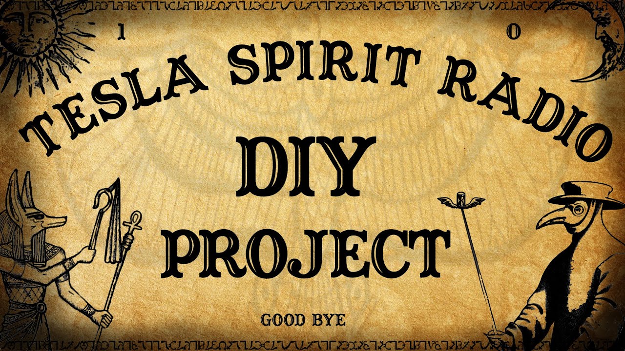 DIY Spirit Radio - Spooky DIY Project. It is like a seance in a jar! | SciWorx Engineering