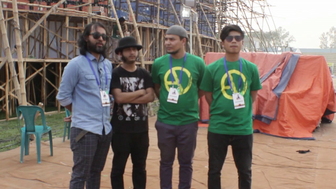 Joy Bangla Concert 2017 Behind the scenes and drumcam