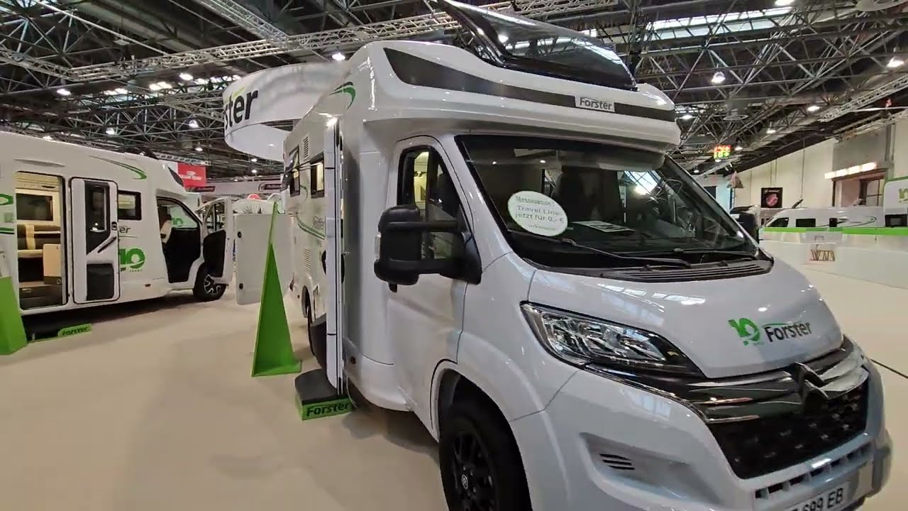 73k 7m bright Forster motorhome for four or five.  T699EB