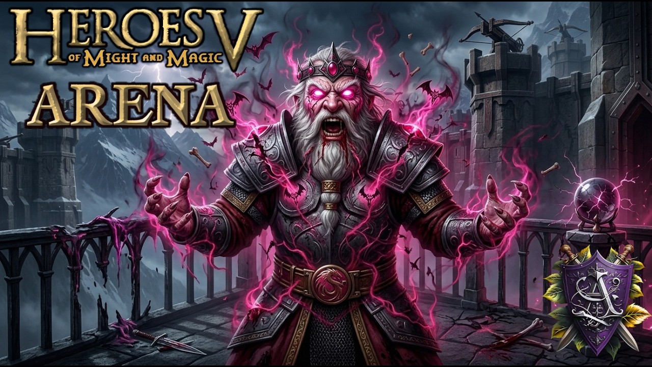 SZALONY STARY I SZALONY BOLID! HEROES V PVP ARENA