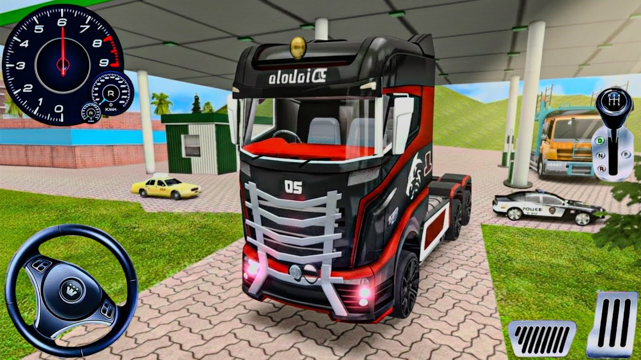 Euro Truck Simulator Style Gameplay! 🚛💨 | New High Graphics Mod