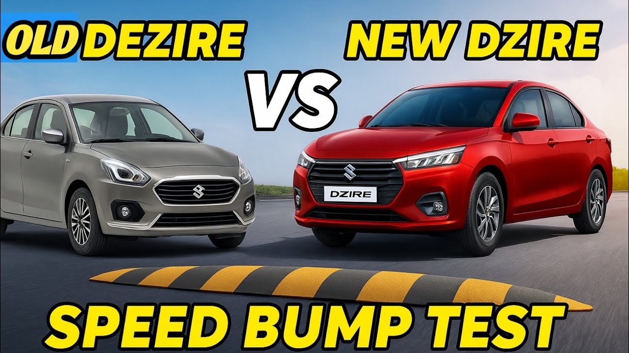 New Dezire Vs Old Dezire Ground Clearance Test Video. New Dezire Ground Clearance Video.