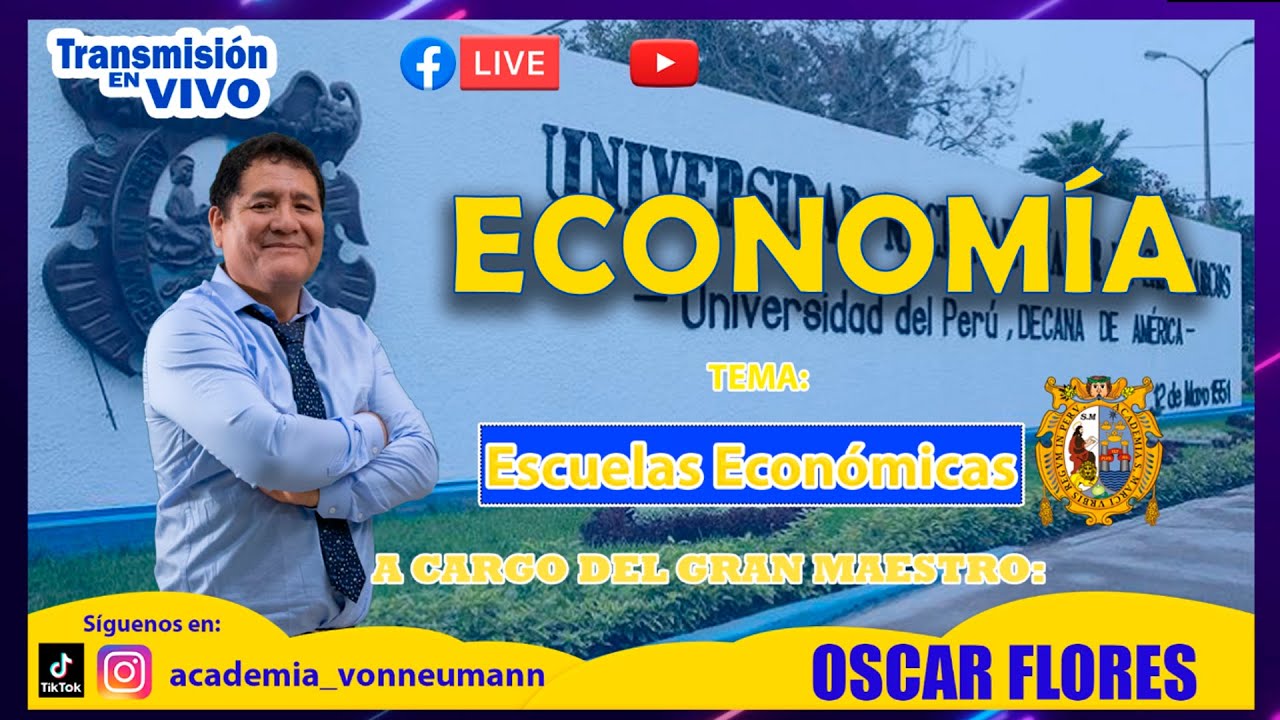 SEMINARIO EN VIVO DE  ECONOMÍA NIVEL UNMSM