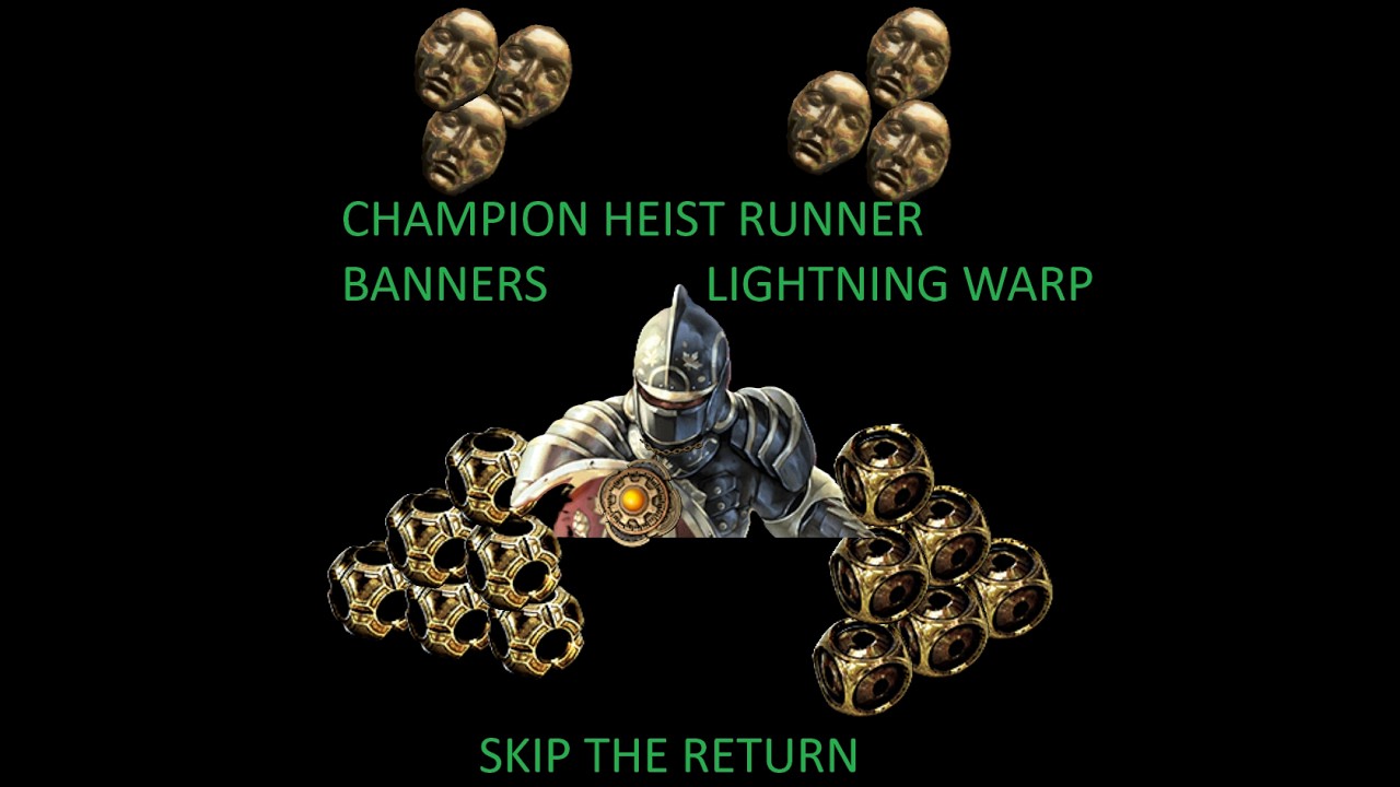 LIGHTNING WARP HEIST RUNNER | 3.29 CURSE OF THE ALLFLAME