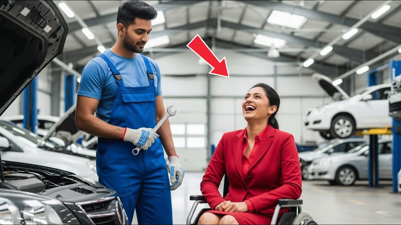 मैं आपको फिर से चलने लायक बना दूँगा—मिस्त्री ने कहा। करोड़पति महिला हँस पड़ी… लेकिन फिर वह ठिठक गई।