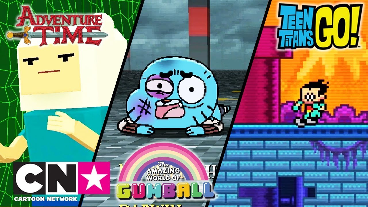 Kalandra fel! + Tini titánok, harcra fel! + Gumball  | Videojátékok | Cartoon Network
