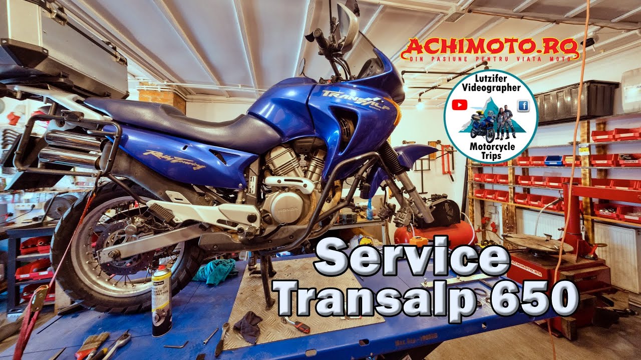 Service / Maintenance Honda Transalp 650 - by AchiMoto - S.3 Eps.27