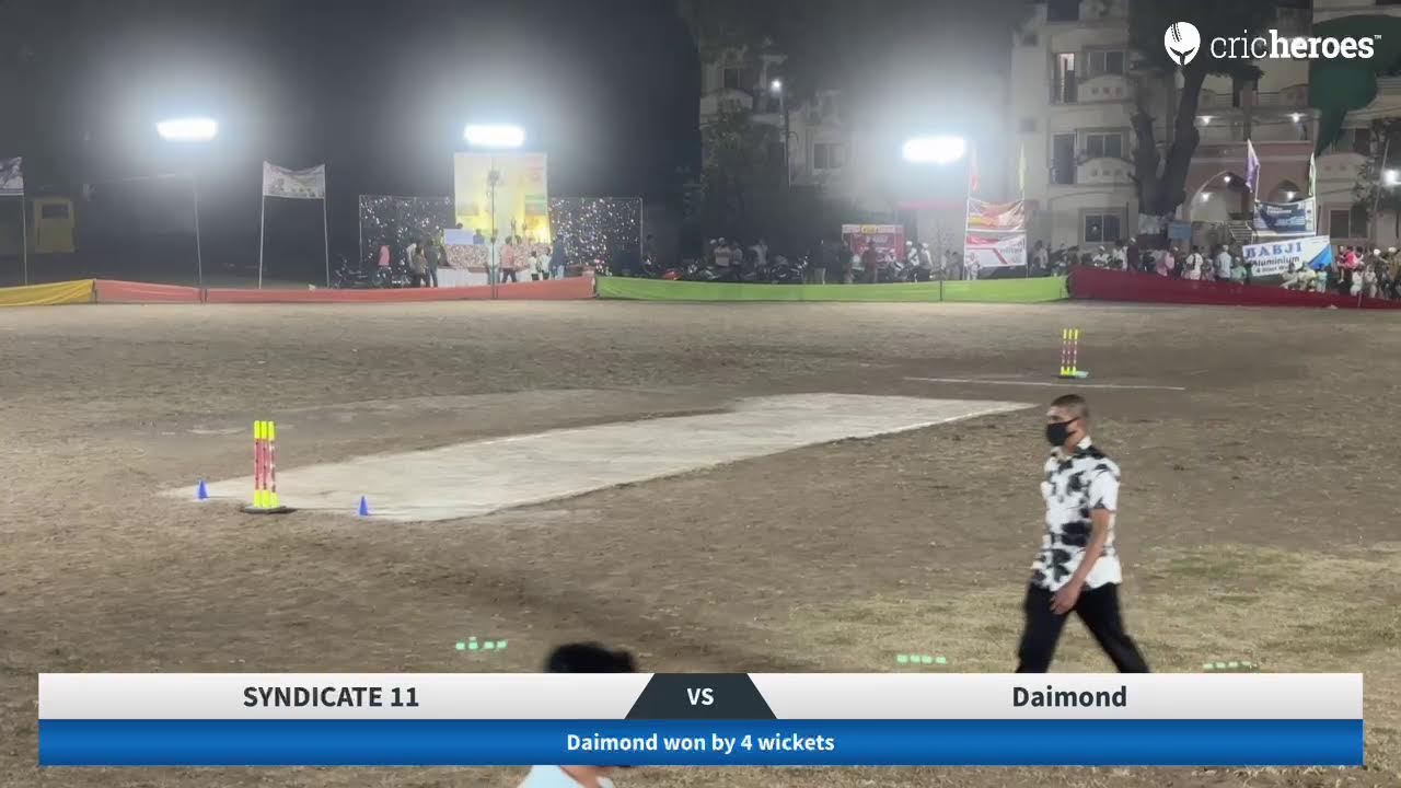 Daimond vs SYNDICATE 11 | BABJI PREMIER LEAGUE SEASON 1(Semi Final) | Live - Barwani Burhani Bag B…