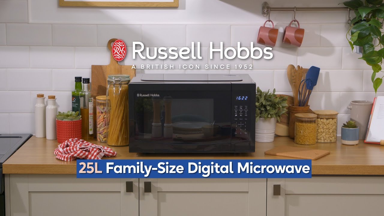 Russell Hobbs Family Size 25L Digital Microwave - RHMT2513B