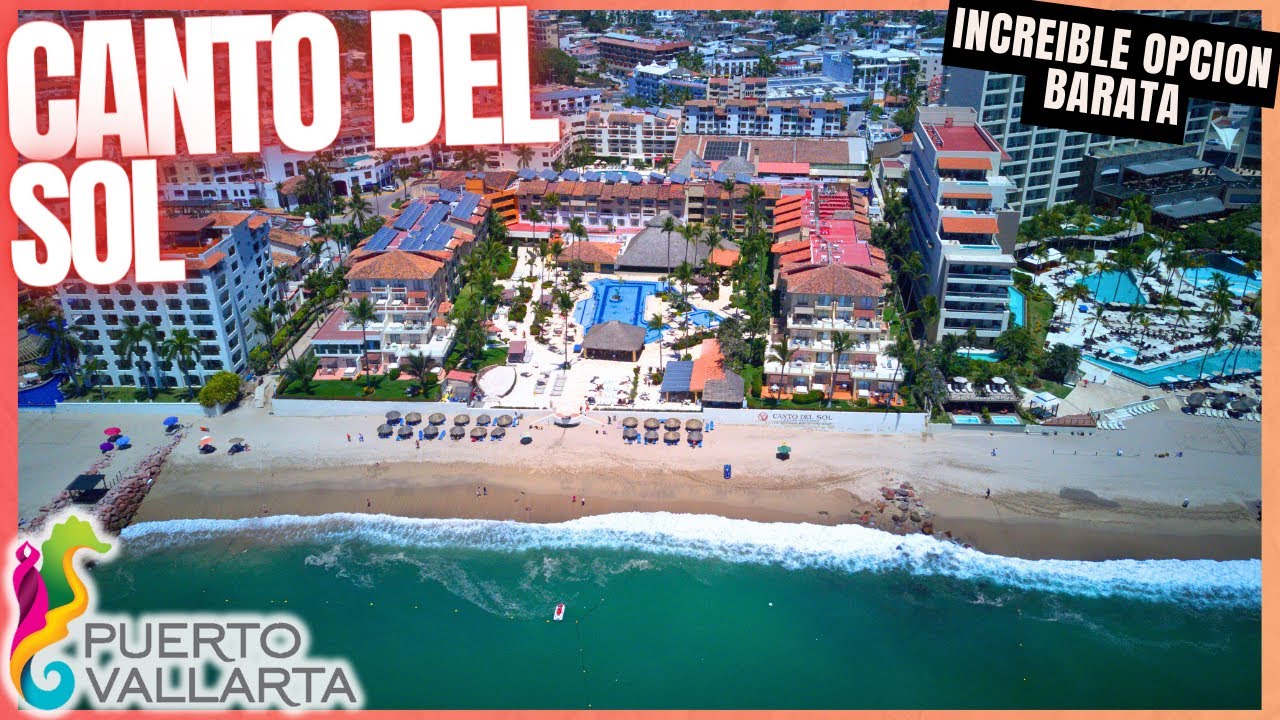 🌴Hotel CANTO SOL PUERTO VALLARTA 4K 🤯 WOW QUE BARATO  🔥 HOTEL 3 ⭐ PARECE de 5 🏖️ ¡INCREIBLE OPCION 🌟