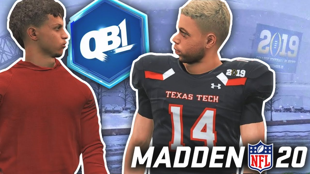MADDEN 20 FACE OF THE FRANCHISE #2 | College Football Playoff ft. Pat Mahomes