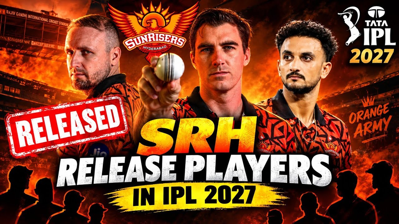 SRH release players in ipl 2027 || hyderabad release players list || pat Cummins | liam Livingstone