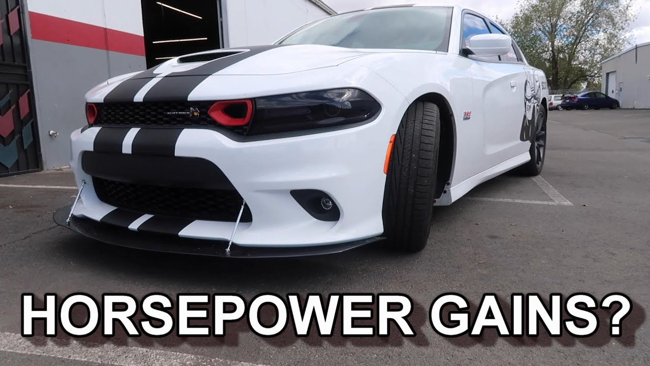 How much horsepower gain? JLT Cold Air Intake & 87MM Throttle Body DYNO on a Scatpack/SRT/392 Hemi