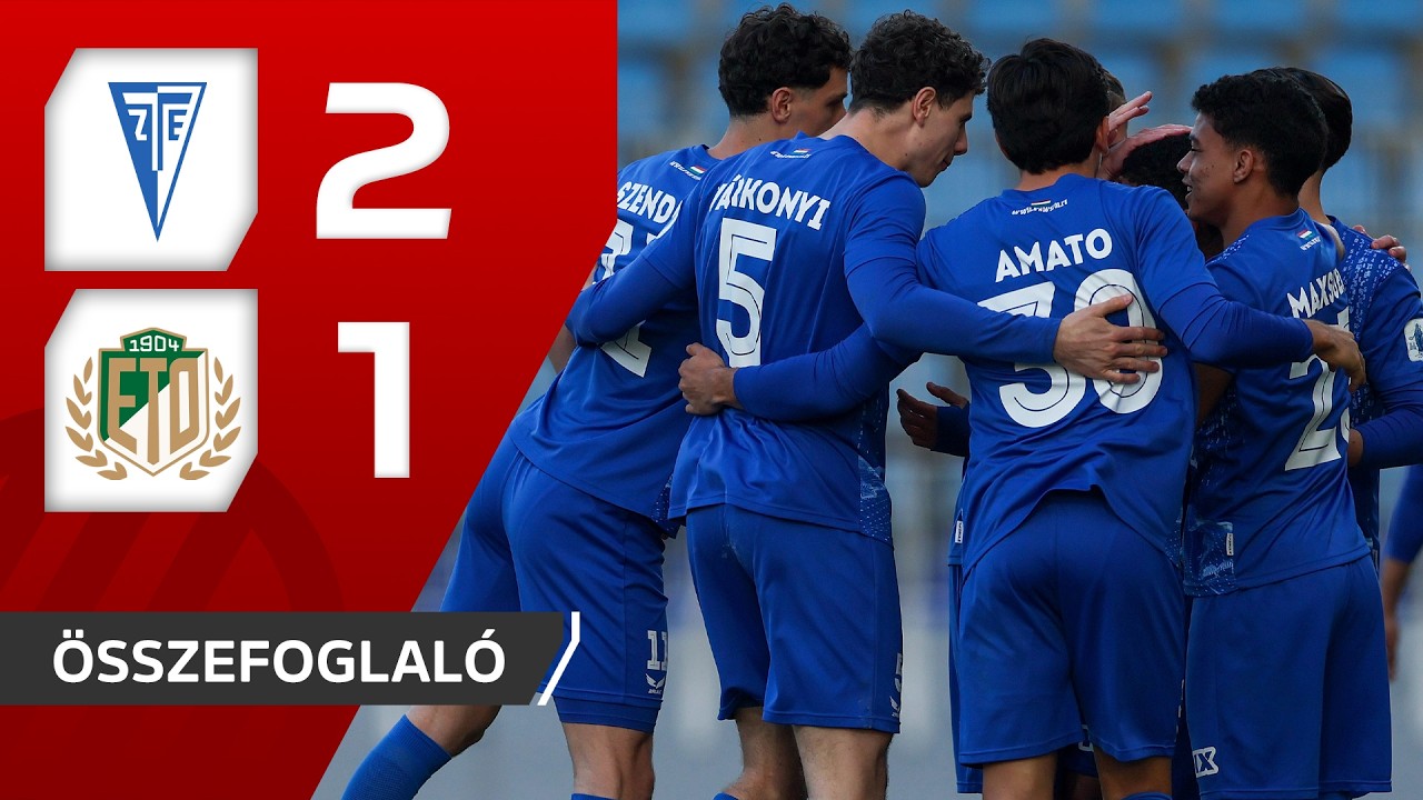 Fizz Liga: Zalaegerszeg–ETO FC 2–1 | összefoglaló