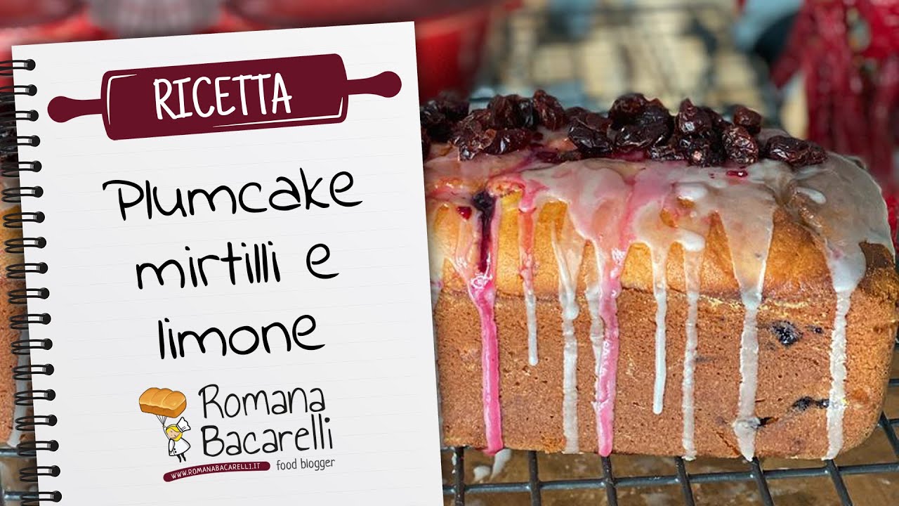 Plumcake mirtilli e limone