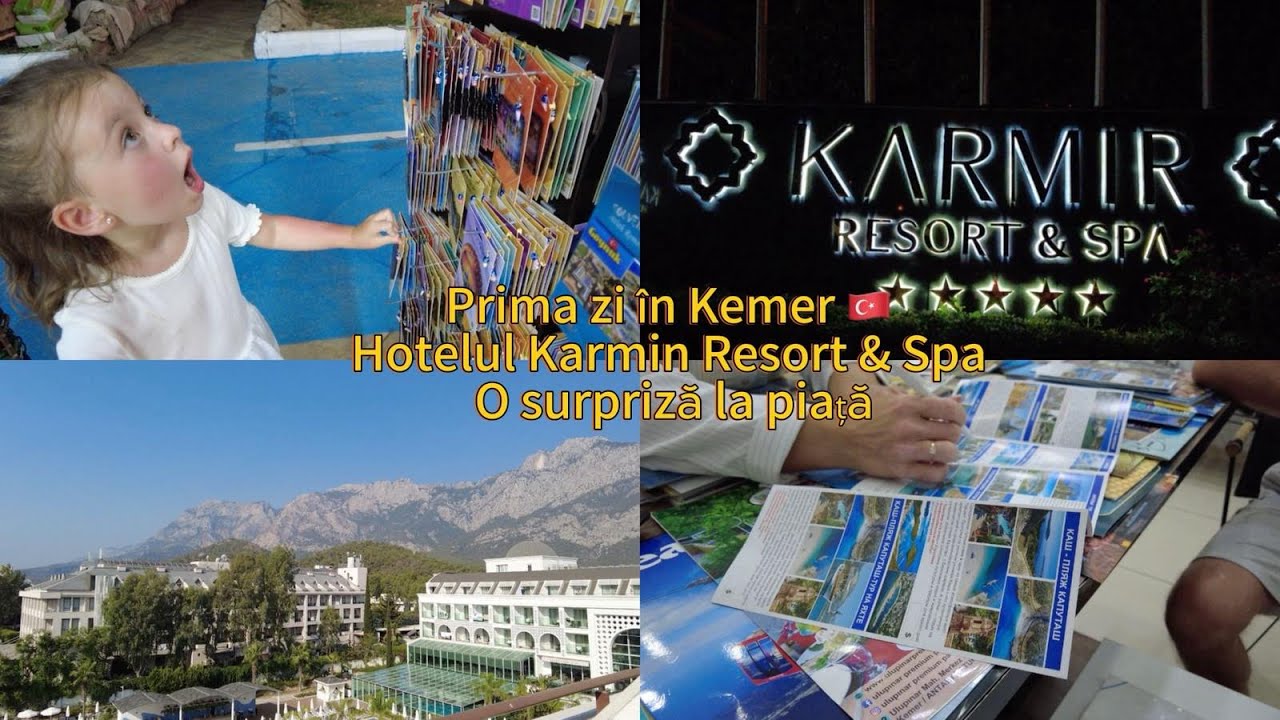 🇹🇷Kemer Vlog: Turul Camerei la Hotel Karmir Resort & Spa + Plimbare la Piața Locală