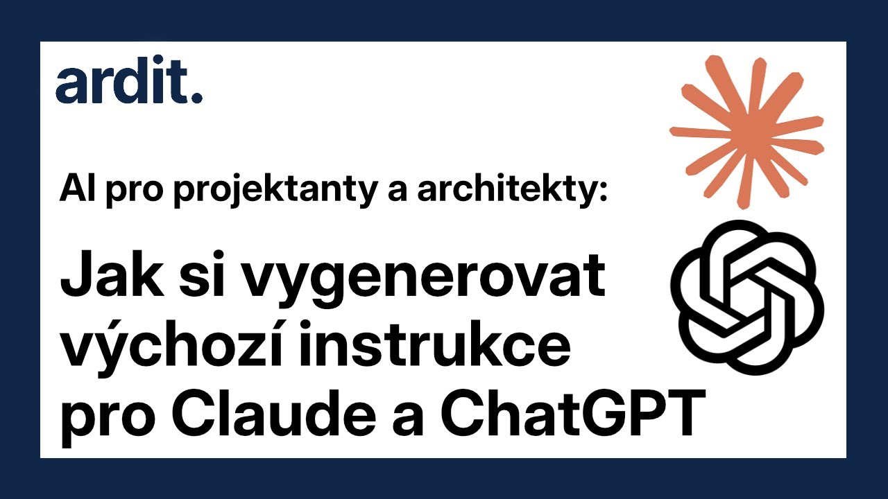 Jak si vygenerovat výchozí instrukce pro Claude a ChatGPT