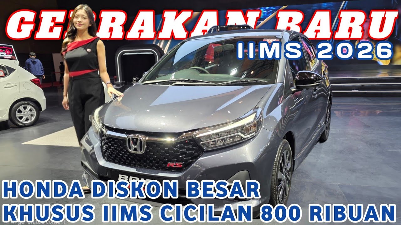 IIMS 2026 HONDA MAKIN MURAH ‼️ 800 RIBU CICILAN HONDA BRIO WRV HRV TERBARU