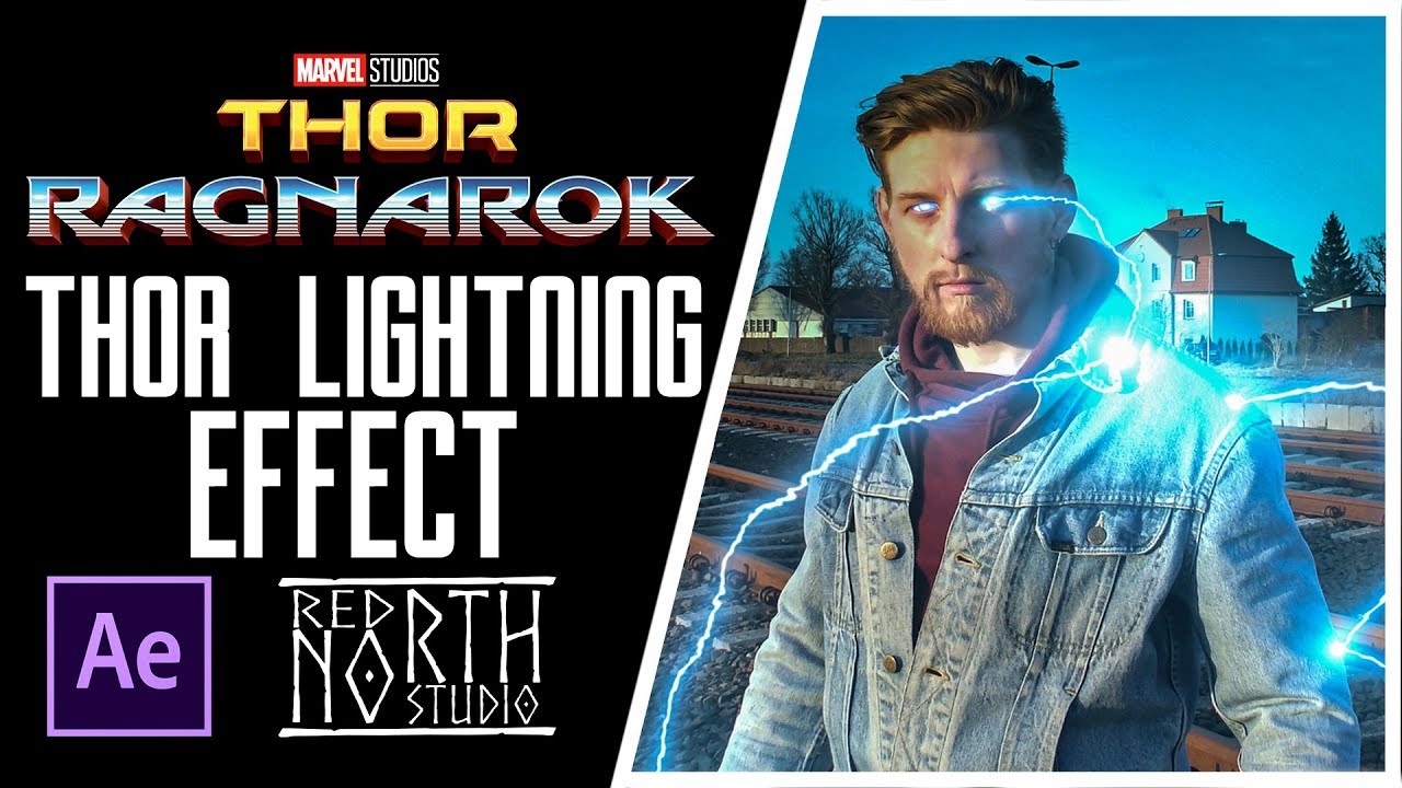THOR LIGHTNING EFFECT | After Effects