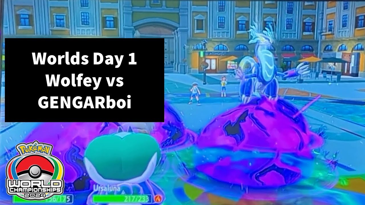 VGC '24 Worlds, D1 R6 - Wolfe Glick vs. Riley Factura