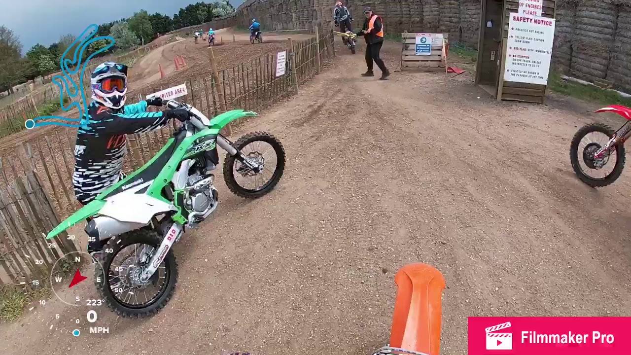Washbrook Farm Mx Tryout 4/5/19 KTM SX150 2 stroke