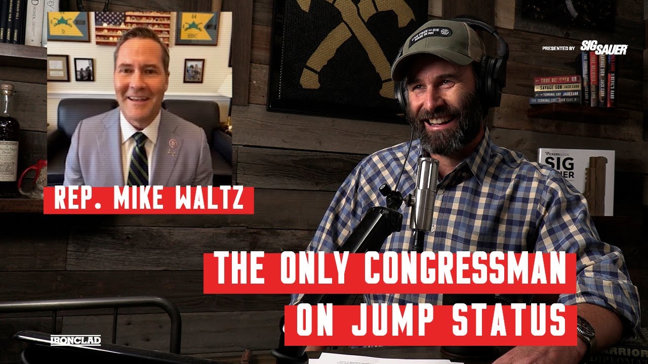 Rep. Mike Waltz: The Only Congressman On Jump Status - Danger Close with Jack Carr