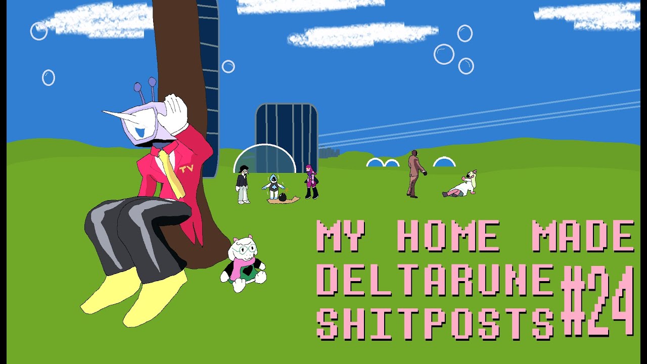 Мой самодельный шитпост по Deltarune 24