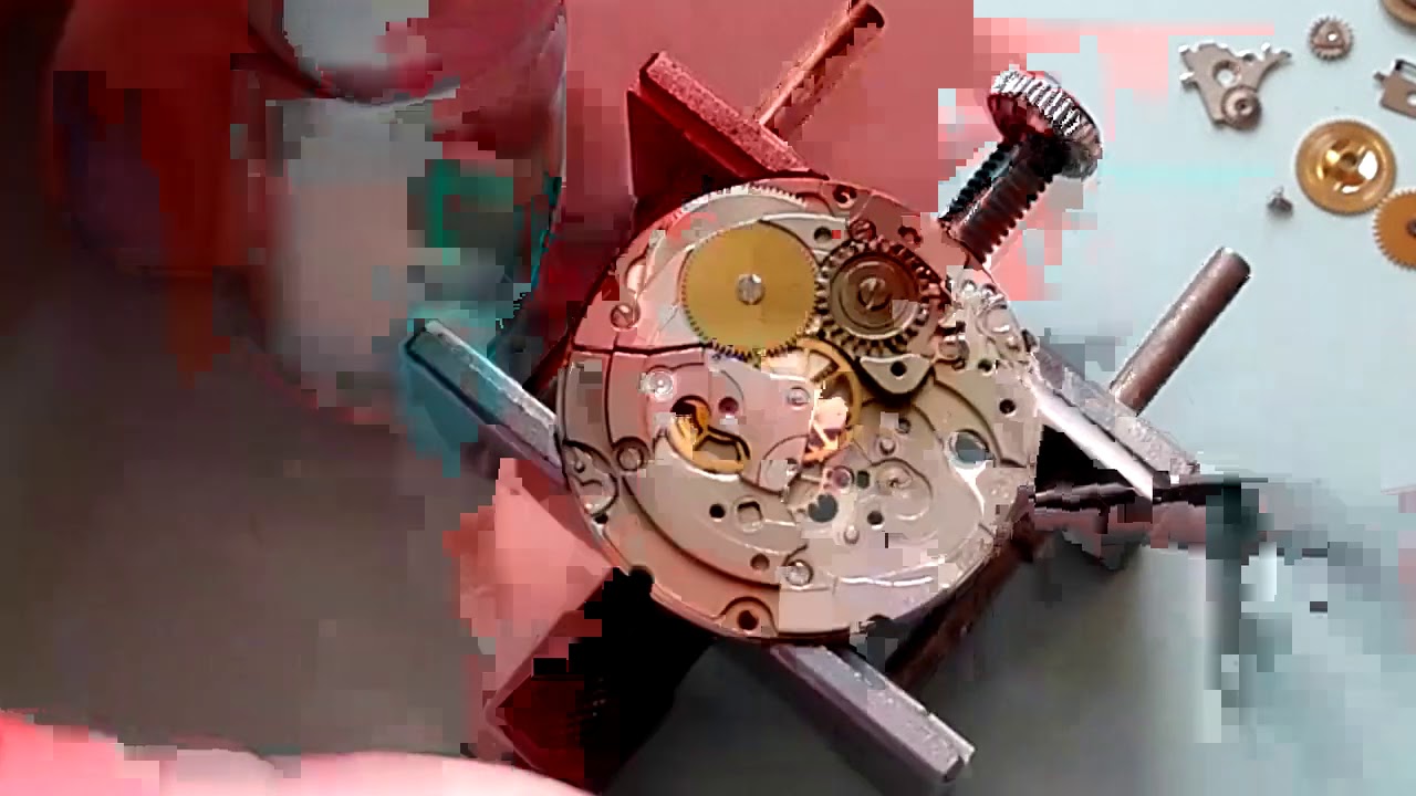 ETA 2824 Movement Disassemble 机芯拆卸