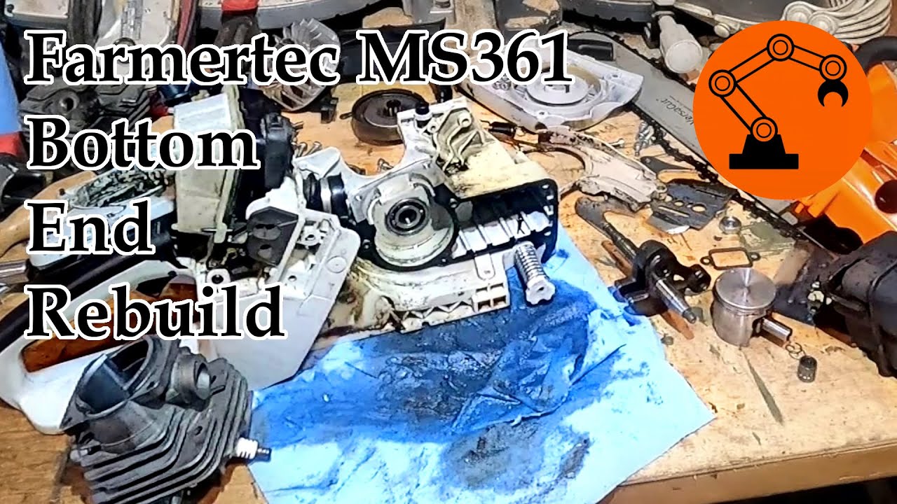 Farmertec MS361 Bottom End Rebuild