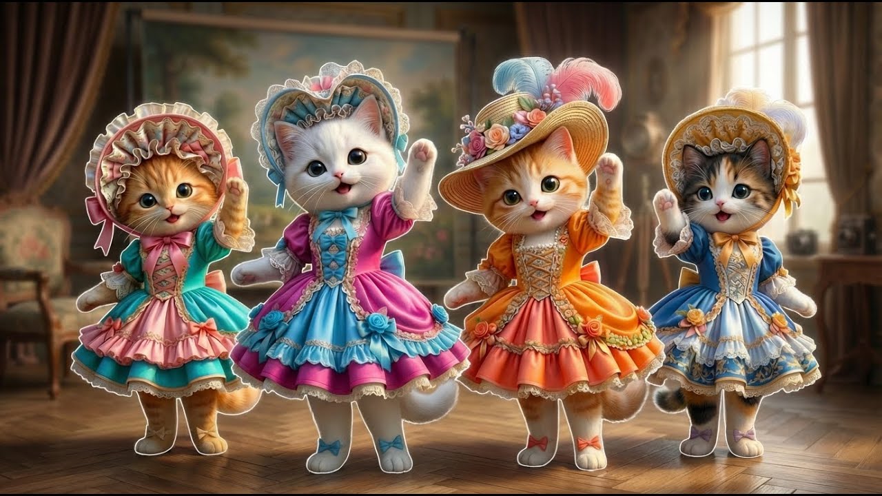 Healing Cat Dance 😸💃Dance  Cat|Fun Cat Dance|Relaxing Cat Dance#kpop #cat#猫 #고양이 #choreography #meow
