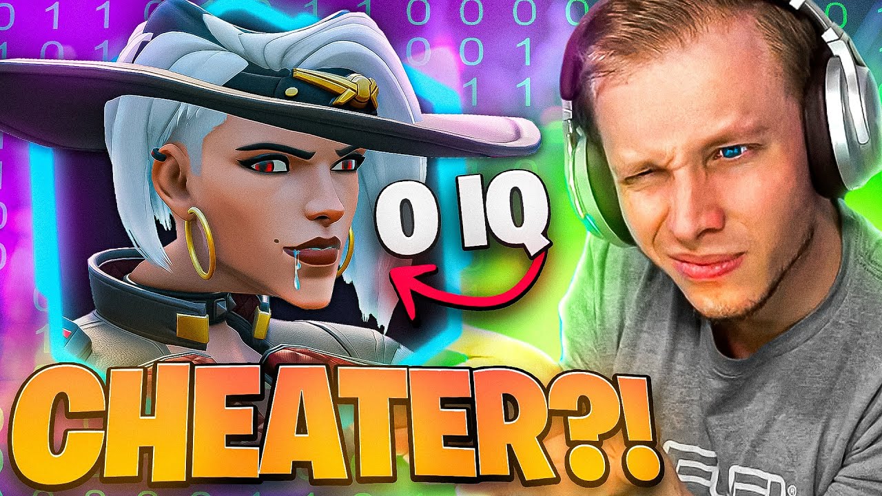 Я нашел САМОГО ТУПОГО ЧИТА в Overwatch 2 и наблюдал за ним...