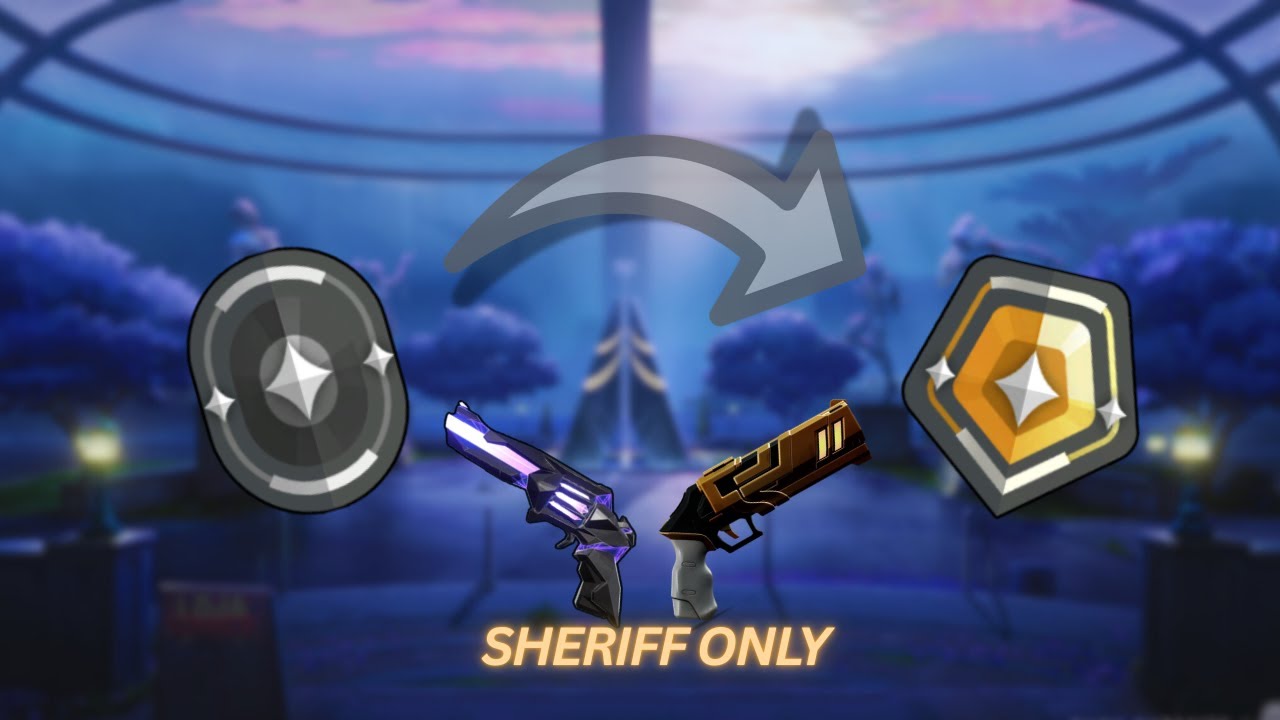 🔴 [LIVE] SHERIFF ONLY to GOLD | Can I Make It?  | !video  #3