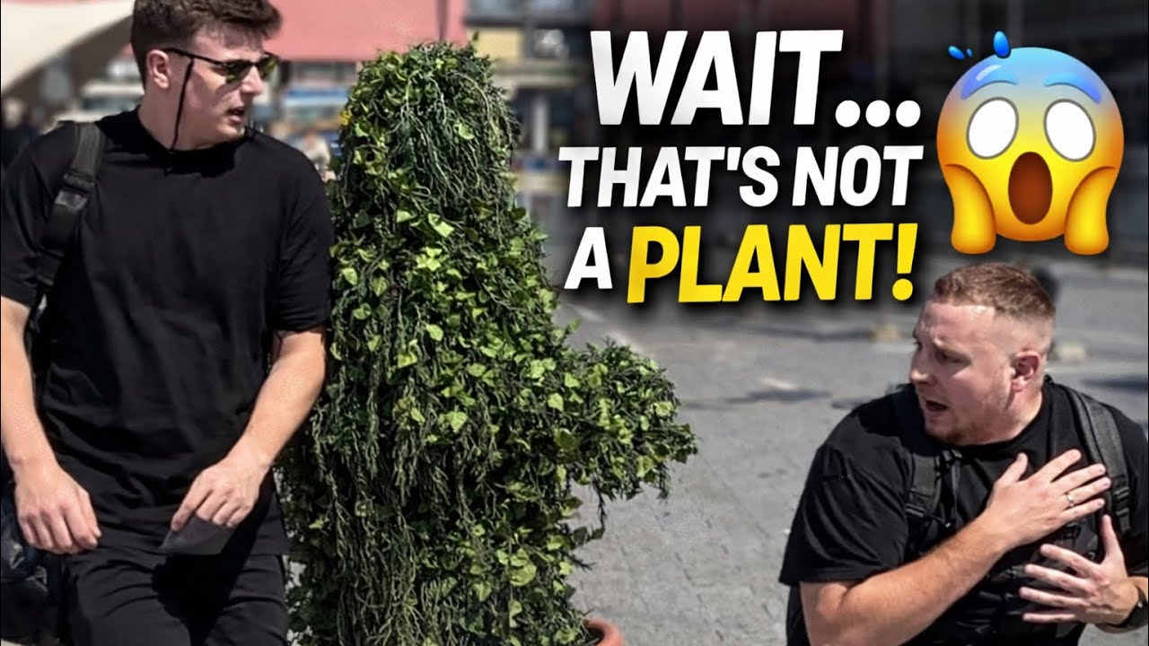 Bushman prank: TOO CALM… THAT’S THE PROBLEM 👀🌿#BushmanPrank #PrankLife #ViralMoments