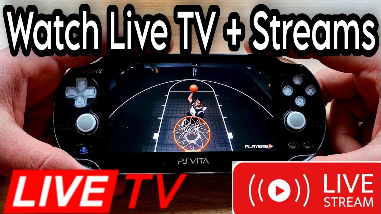 How to Watch Live TVs + Streams on Ps Vita | NetStream App
