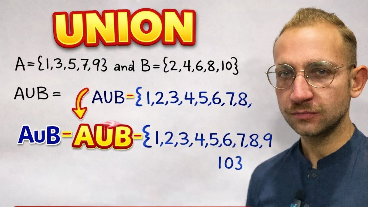 Find AUB || what is union || A Union B || AUB #maths #matheducation340 #union  #education 
