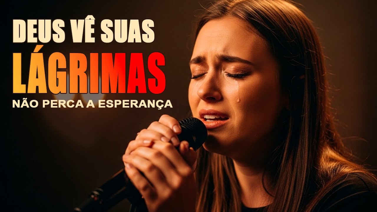 Deus vê suas lágrimas! Não perca a esperança, Deus esta com você.