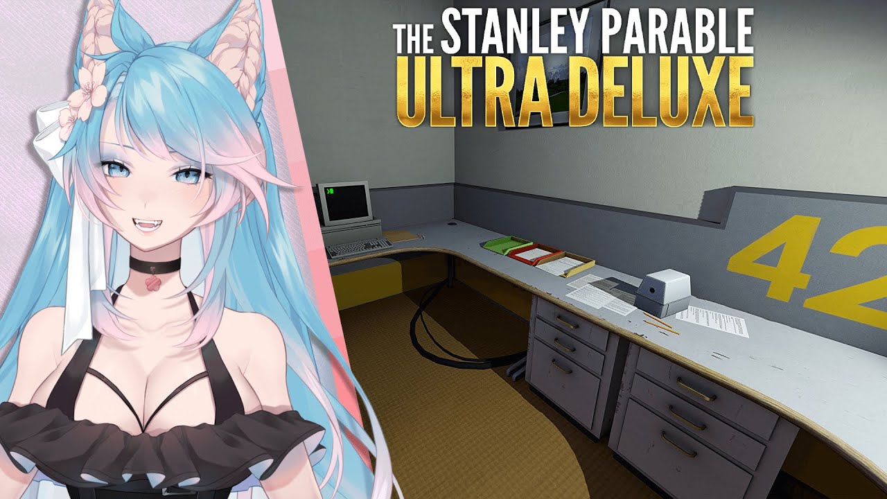 Silvervale plays The Stanley Parable & Little Witch in The Woods