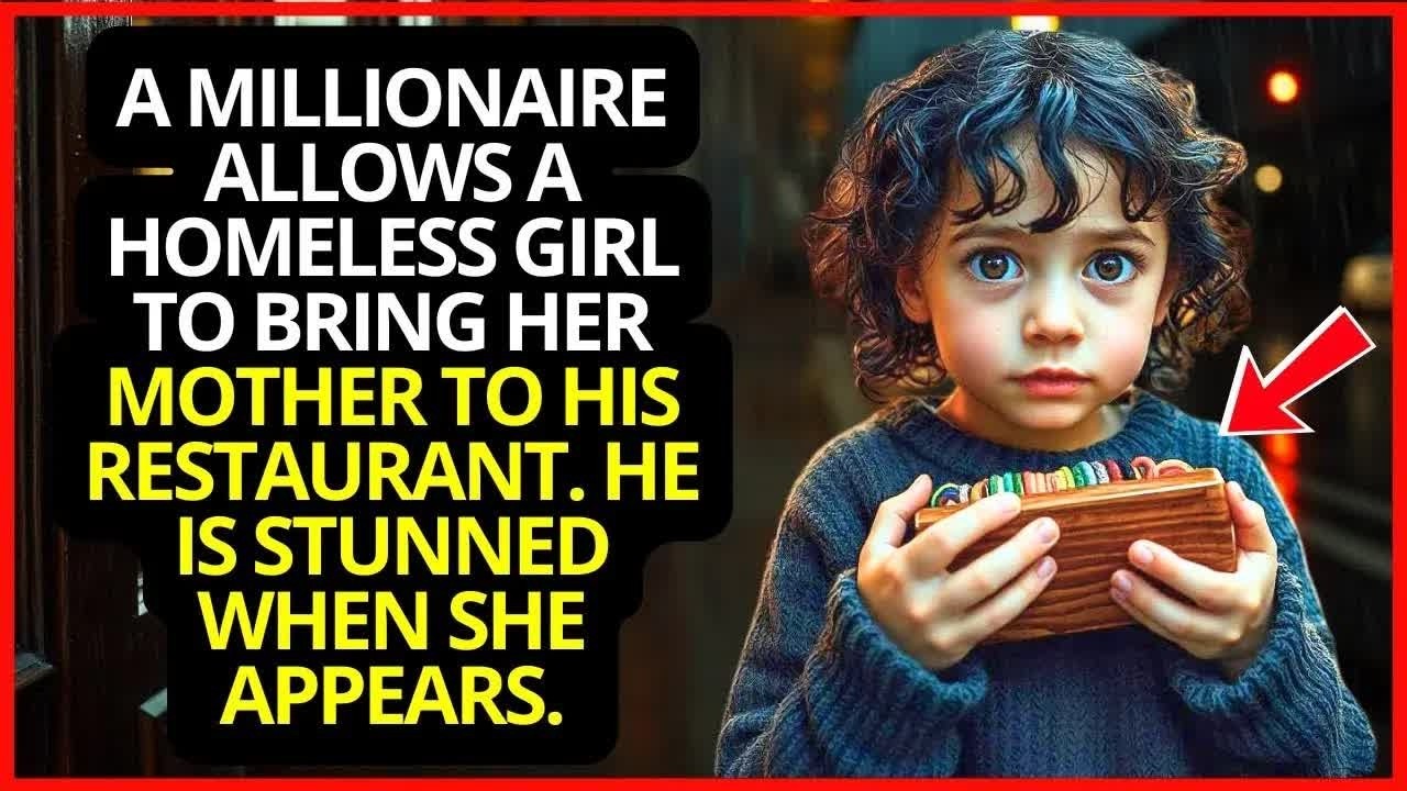 A Millionaire Invites a Homeless Girl and Her Mother, Only to Be Moved by What He Sees…