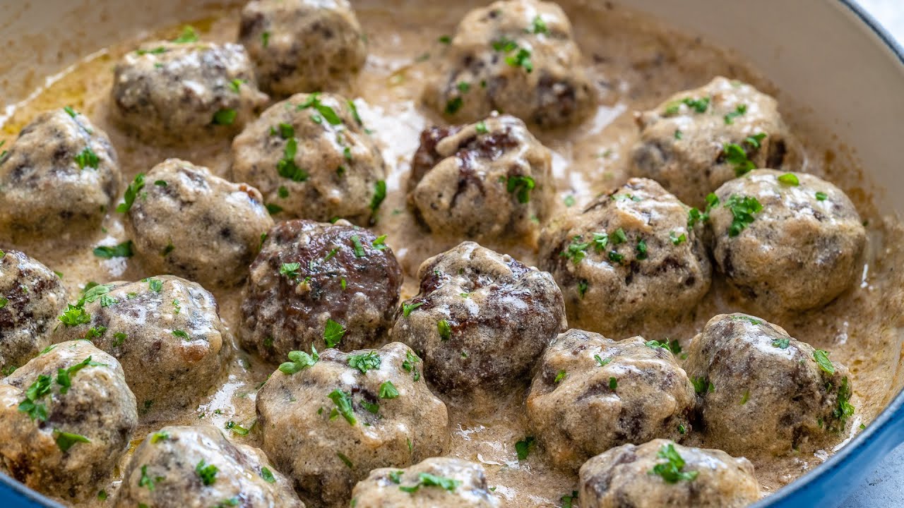 Keto Recipe - Swedish Meatballs