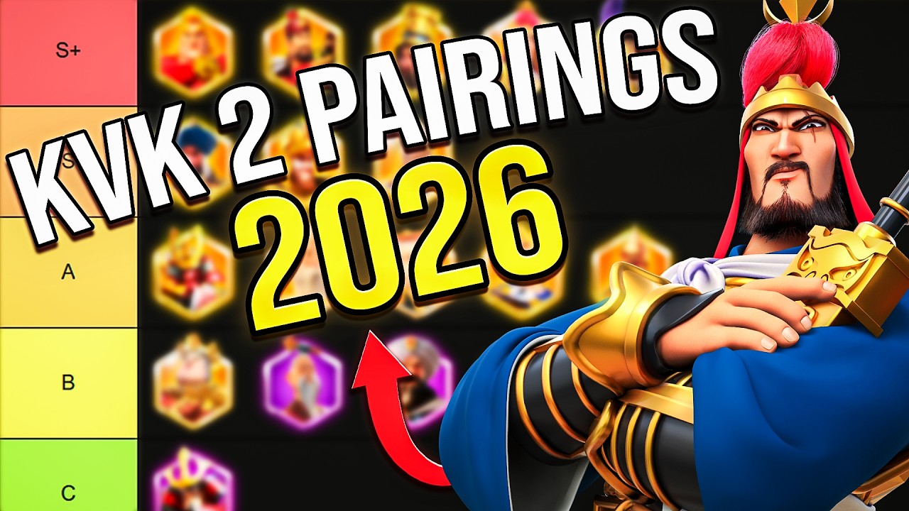 The TOP Commander Pairings for KvK 2 (September 2026) | Rise of Kingdoms