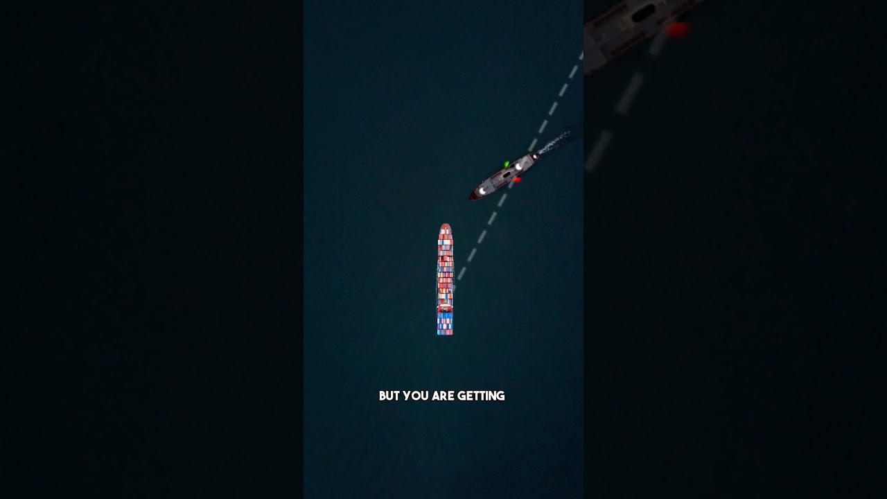 How do you know if risk of collision exists? #seaman #maritime #seafarer #merchantmarine