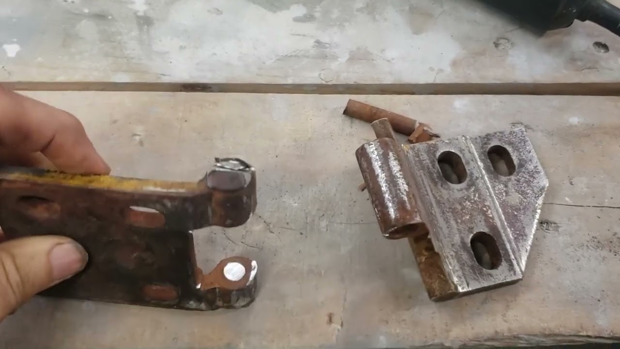 1972 chevy C10 door pins and bushing installation