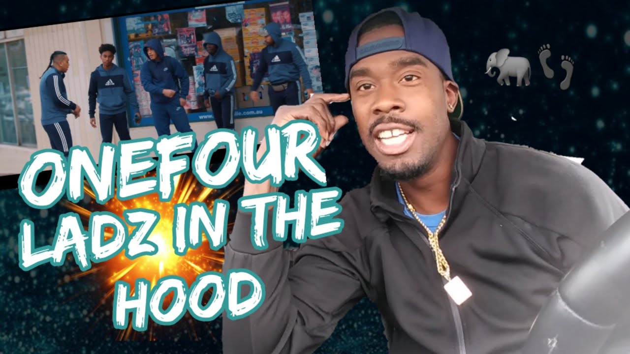 AMERICAN REACTS TO Lads In The Hood - @Onefour
