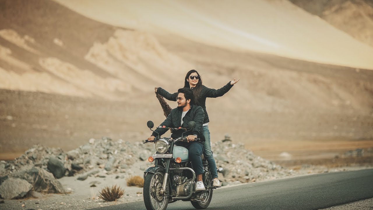 Best Pre Wedding In Ladakh  Sanyam + Aashi