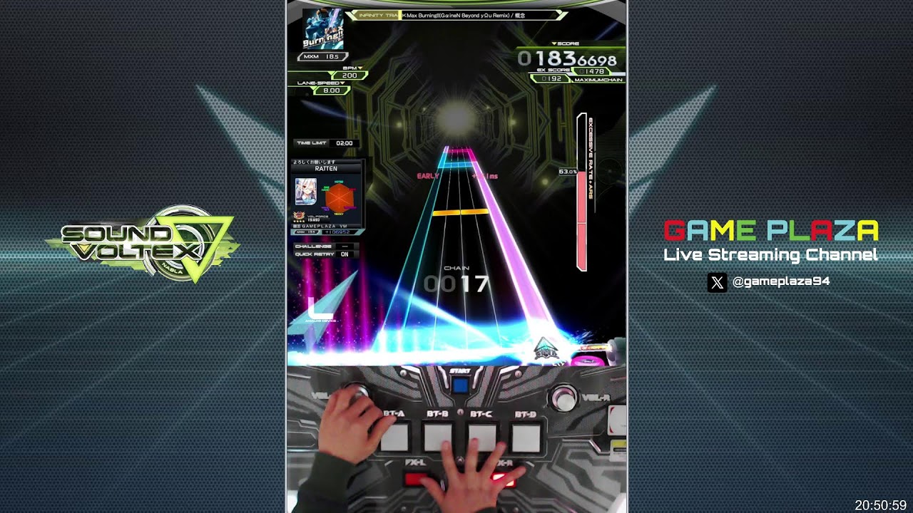 광주 게임플라자 SOUND VOLTEX VM (2번기) LIVE