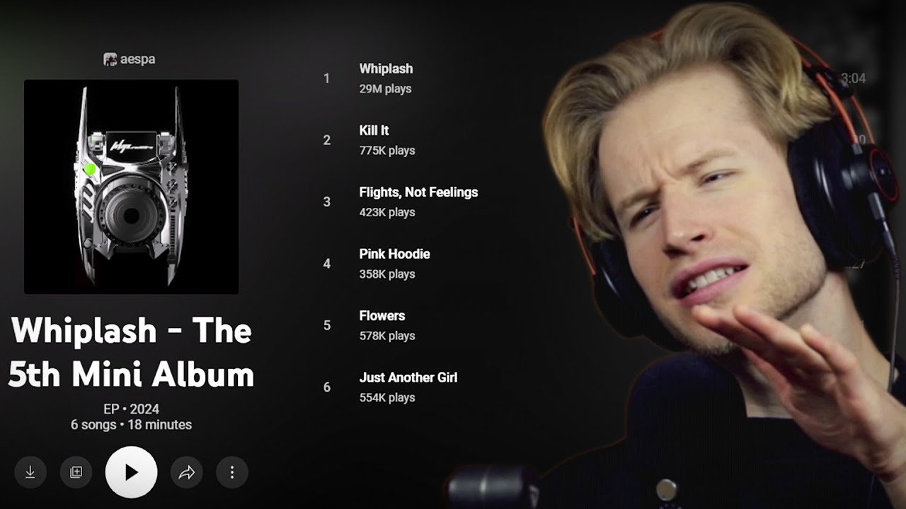 HONEST REACTION to AESPA - 'WHIPLASH' Full Album